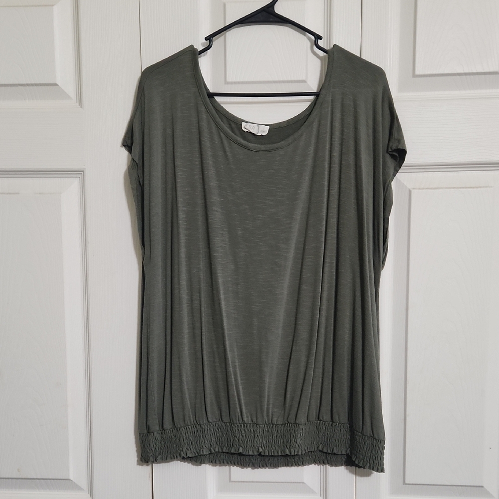 Maurices Sage Green Women's Top